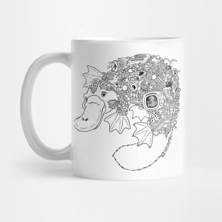 Animatronic Platypus Mug